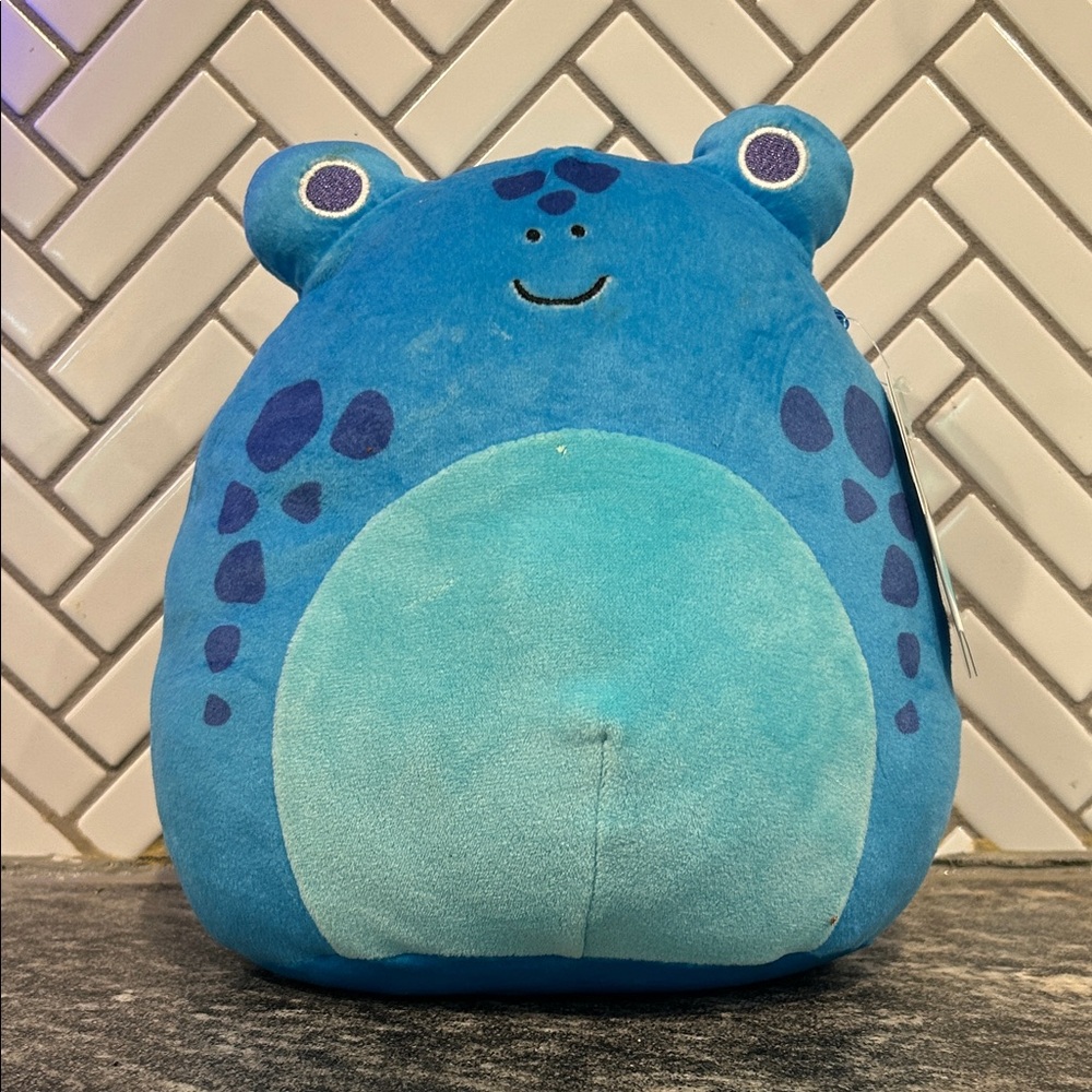 Squishmallows Blue and Teal Stuffed Animal
